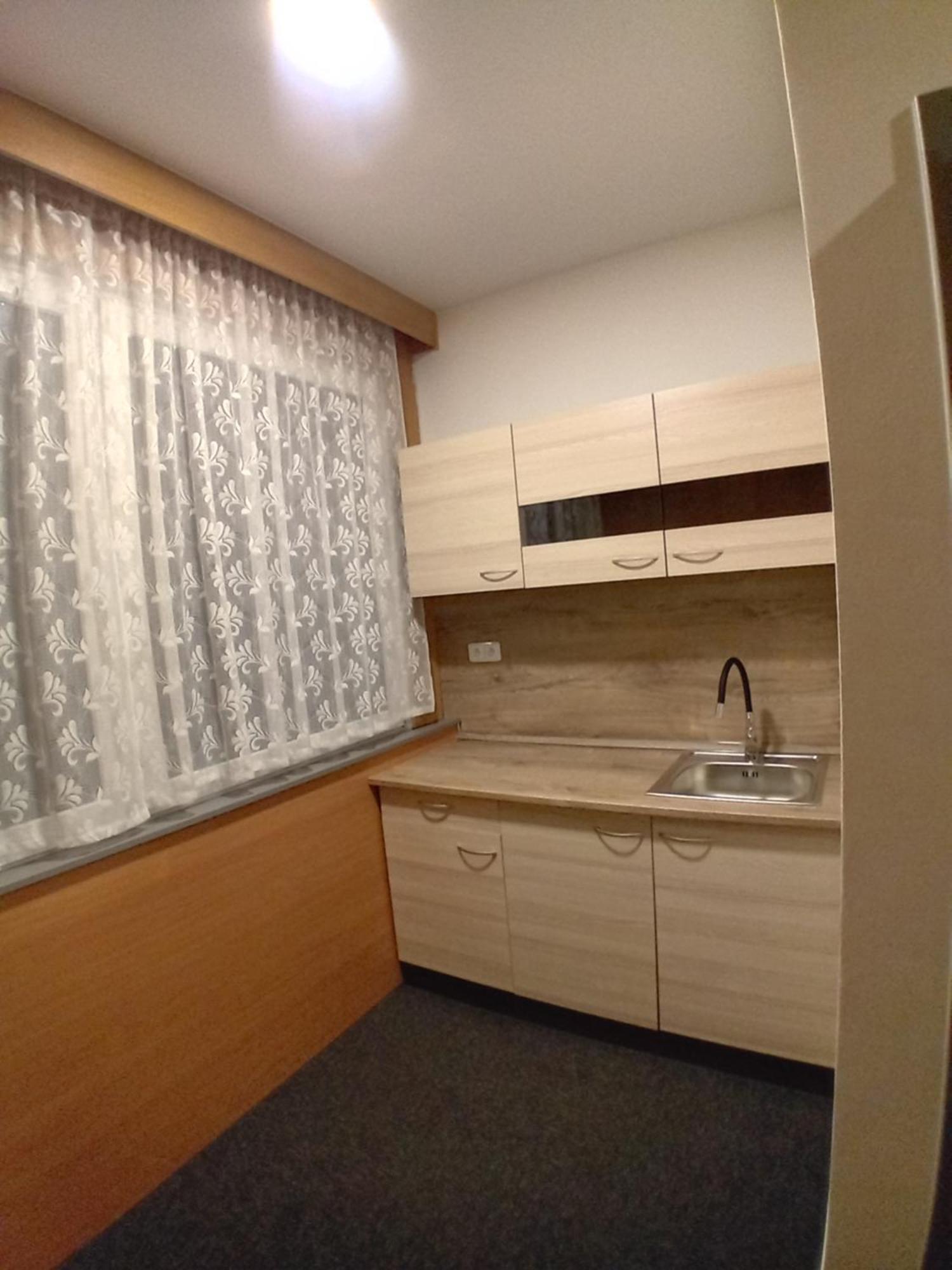 Hotel Zimni Stadion Slany Bagian luar foto